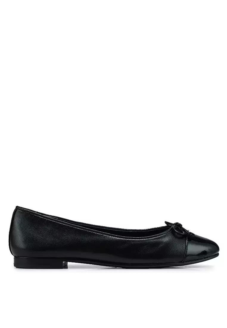 Cap Toe Ballet Flat (nt)