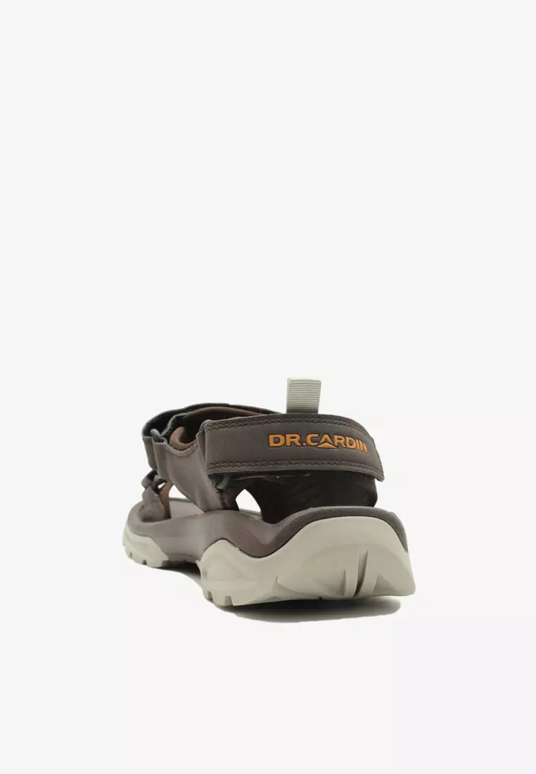 Dr Cardin Faux Leather Cum Fabric Men Chunky Sport Sandal  D-HOL-7951