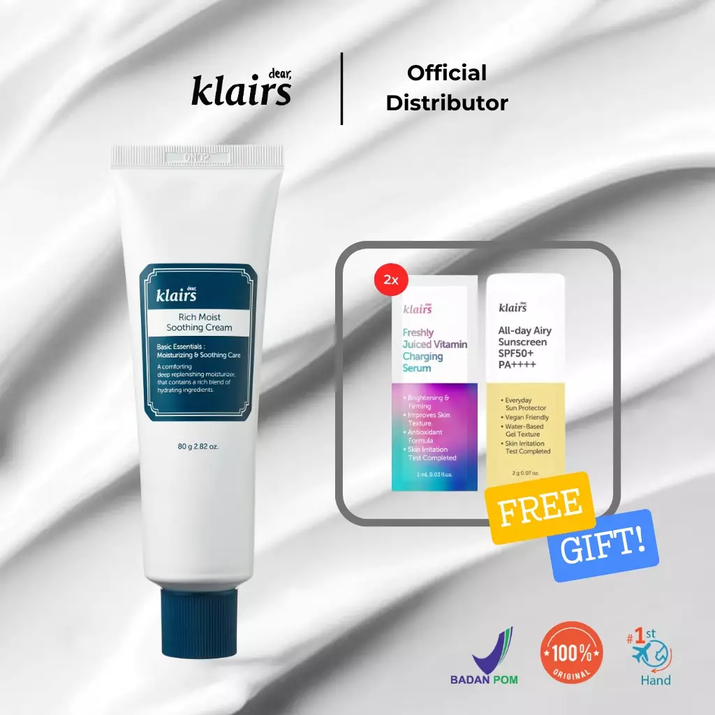 Dear Klairs Rich Moist Soothing Cream 80G