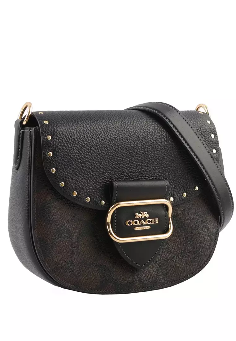 coach morgan saddle coach crossbody saddle