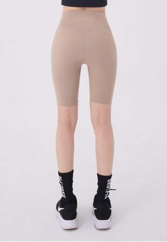 Buy SKULLPIG Plax Pro Short Leggings (Hazelnut Beige) Quick-drying