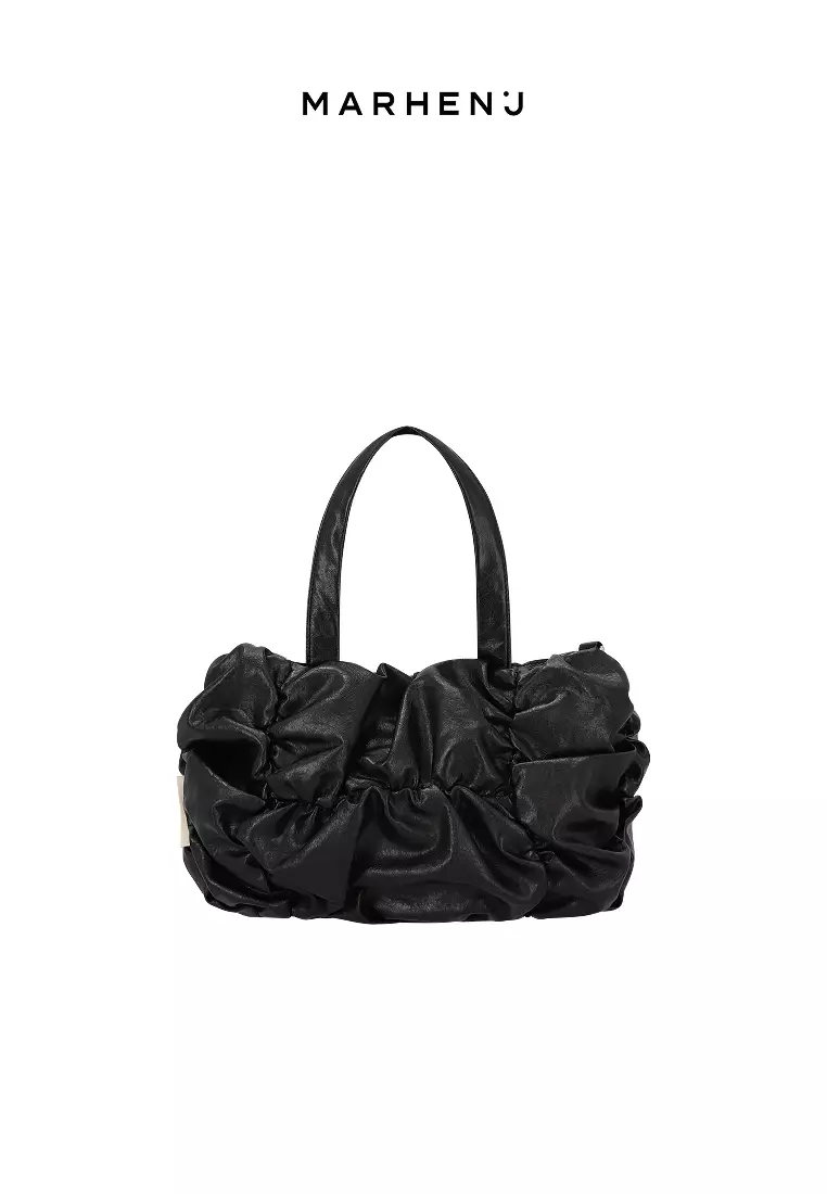 POPCORN JAZZ Nylon Crossbody Bag Black