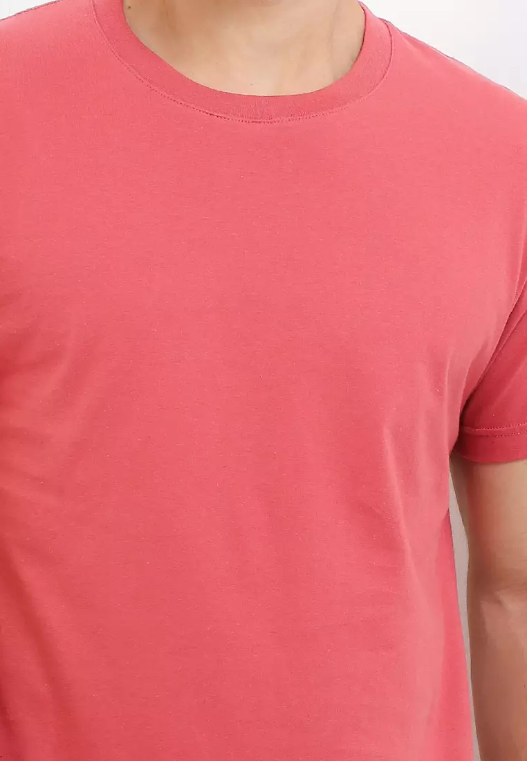 Round Neck Basic Short Sleeves Tee