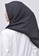 Vervessa black Daily Instan Hijab Square Simple Khimar Black 488F7AA107C994GS_6
