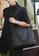 AOKING black Casual tote bag messenger bag travel bag 3 in1 FE9DBAC1AB9620GS_4