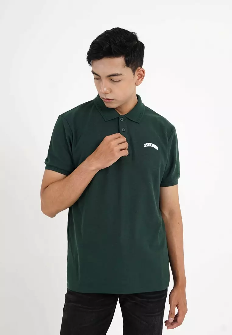 3Second Men's Polo Shirt Short Sleeve Regular Fit Lopo 201024