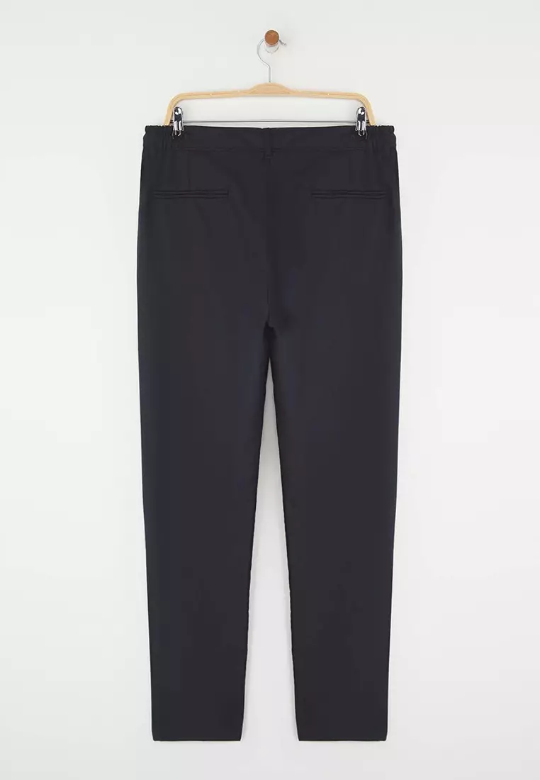 Slim Fit Tie Waist Pants