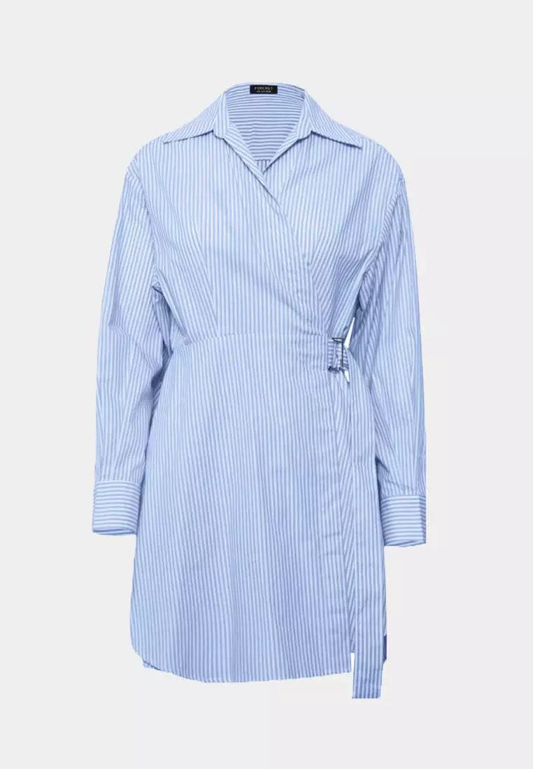 Manhattan Wrap Shirt Dress