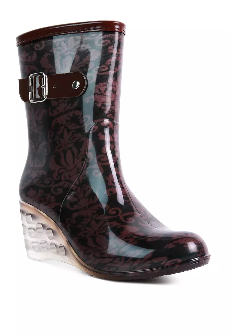 Wedge 2025 boots online