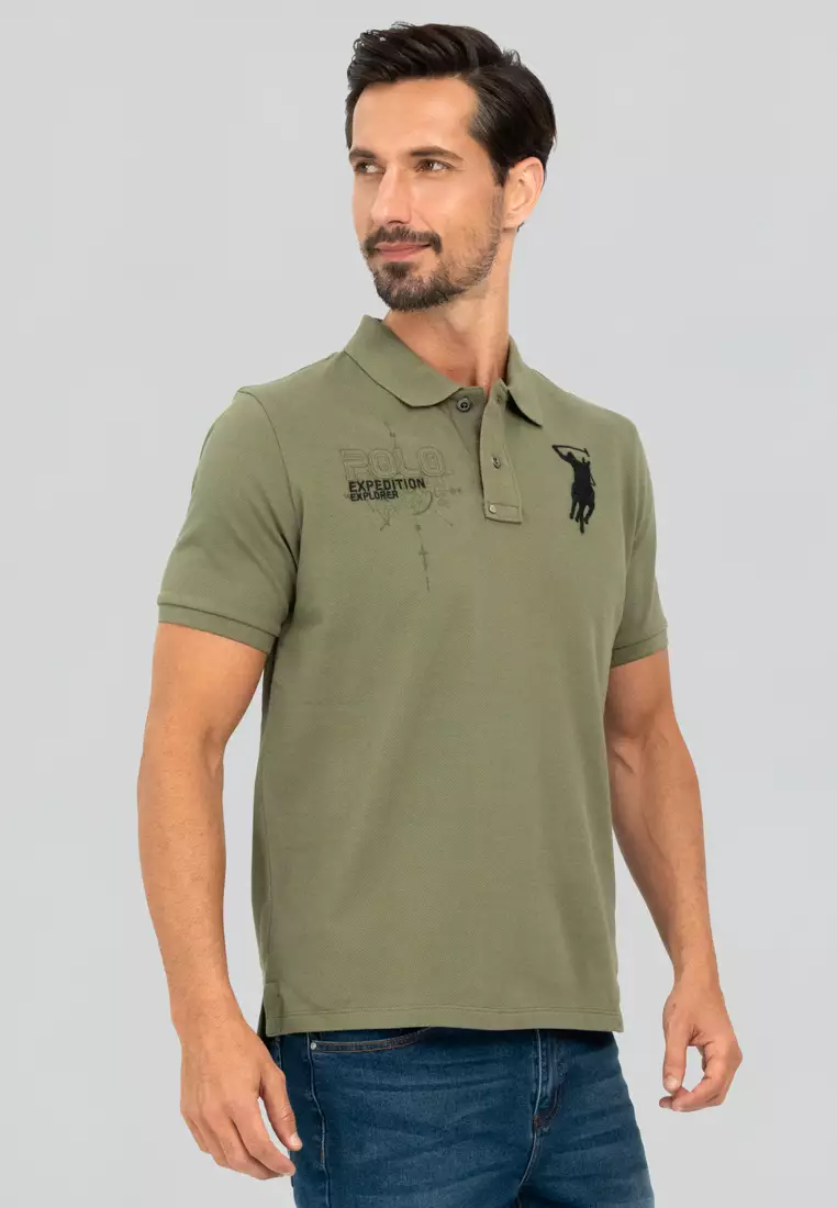 Polo Haus - Men’s Signature Fit Expedition Explorer Theme MKCS1134