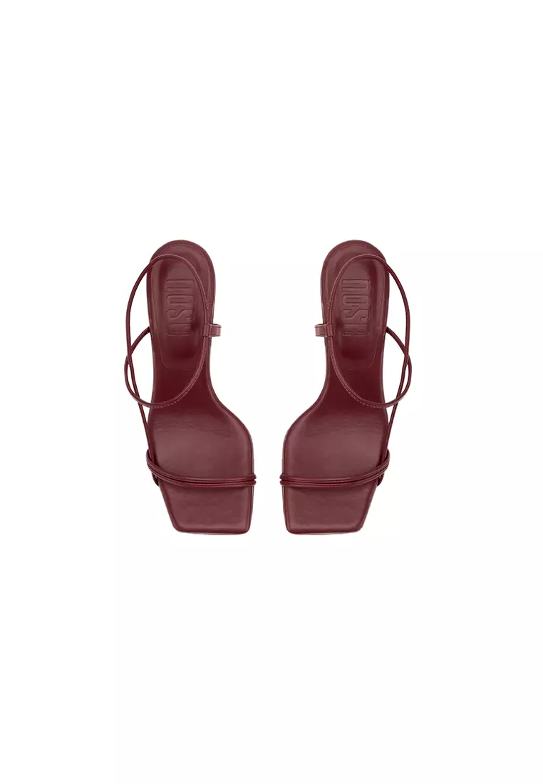 STRAPPY COMFORT INSOLE HEEL SANDAL 方頭後踝帶涼鞋