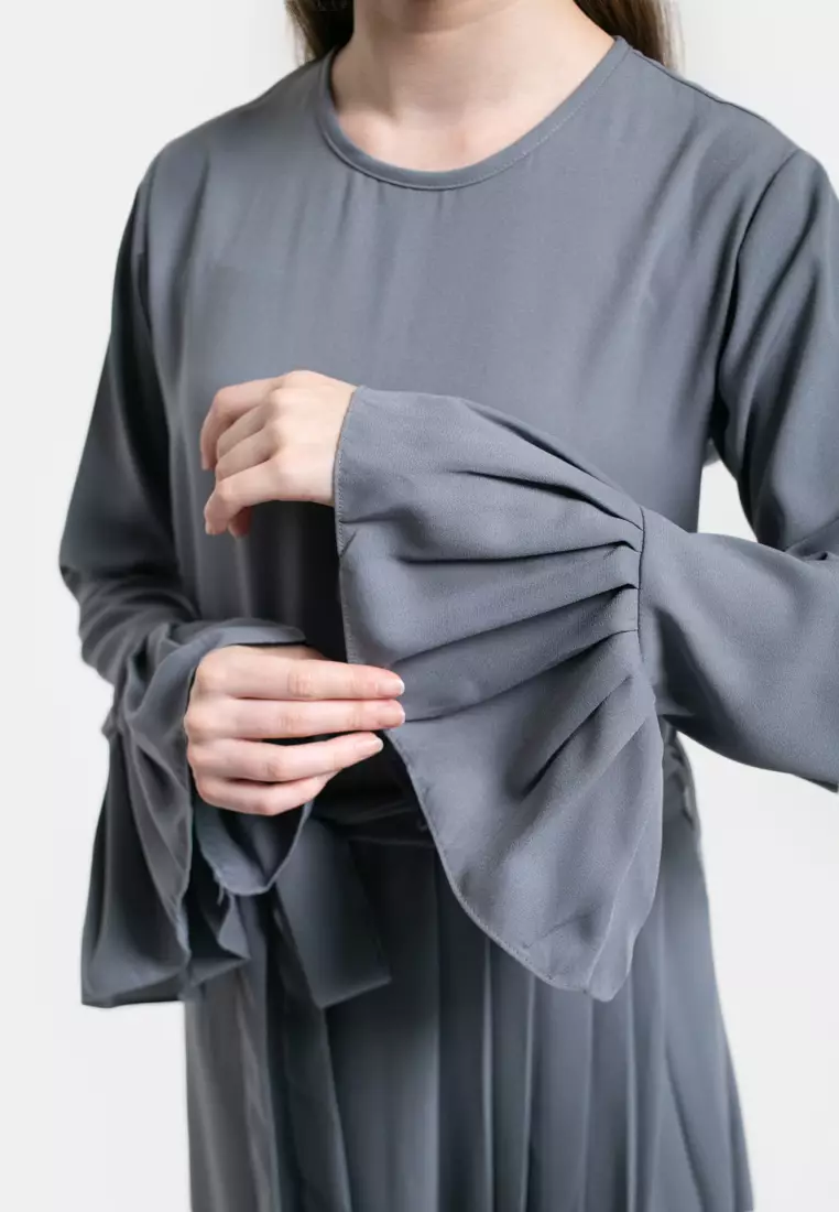 Ilona Midi Dress Grey