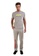 AMNIG grey Unisex Fitness Sweatpants (Grey/Orange) 013CEAAB3187B5GS_5