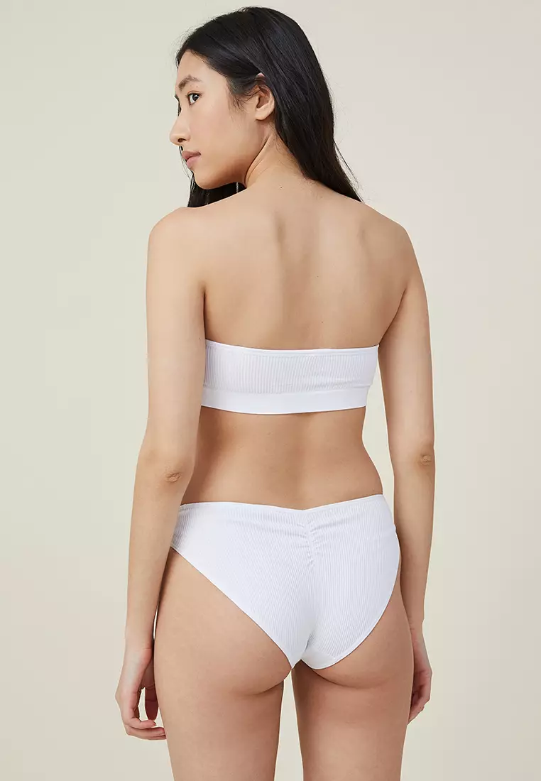 Cotton On Body Seamless Gathered Bikini Briefs 2024