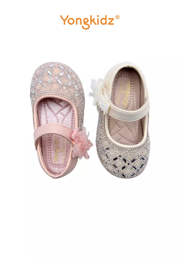 YONGKIDZ VIONNA SEPATU FLATSHOES ANAK PEREMPUAN OL-CS8206-25 GOLD