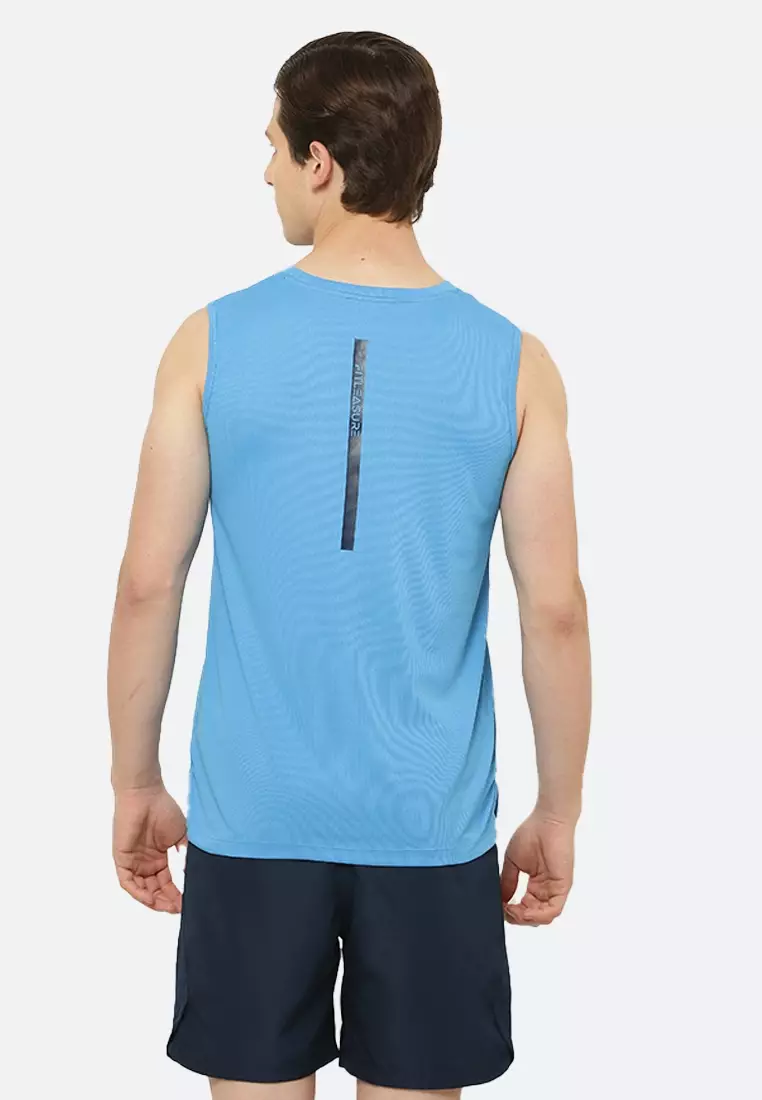 Men's Blue Hydrate Training/ Workout Tank Top