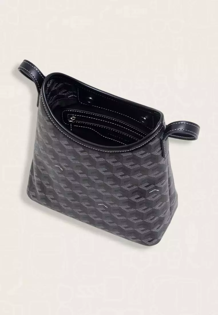 Christy Ng Alesso Mini Hobo Bag Black