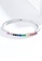 925 Signature 925 SIGNATURE Solid 925 Sterling Silver Rainbow Colourful Casual Ring 5DA9DAC716B93FGS_3