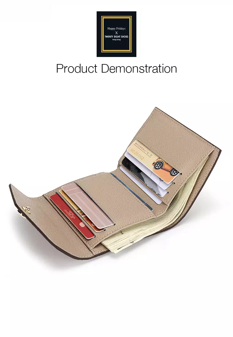 Buy HAPPY FRIDAYS Genuine Leather Tri-Fold Wallet JW YT