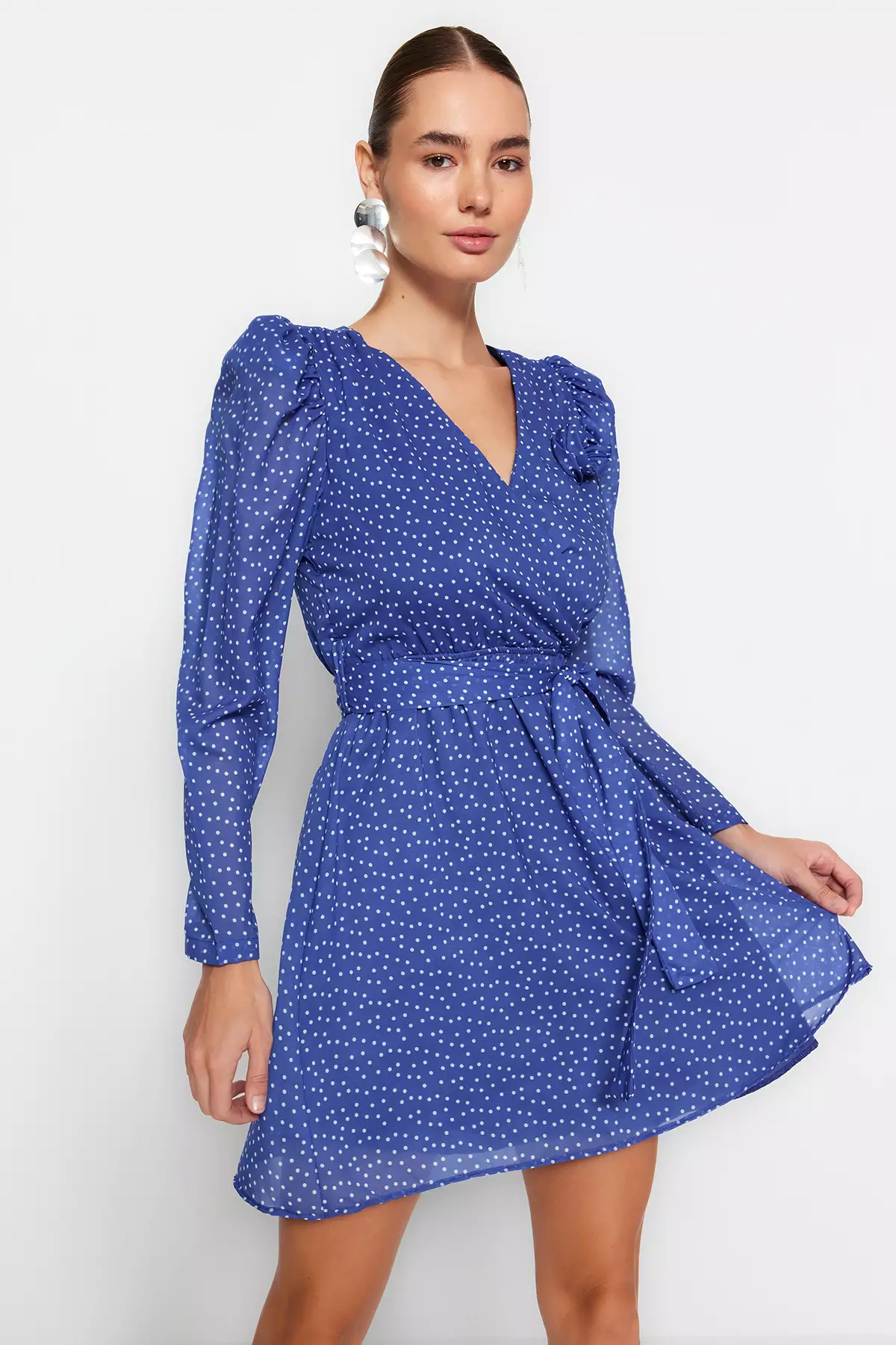 Next navy polka deals dot dress