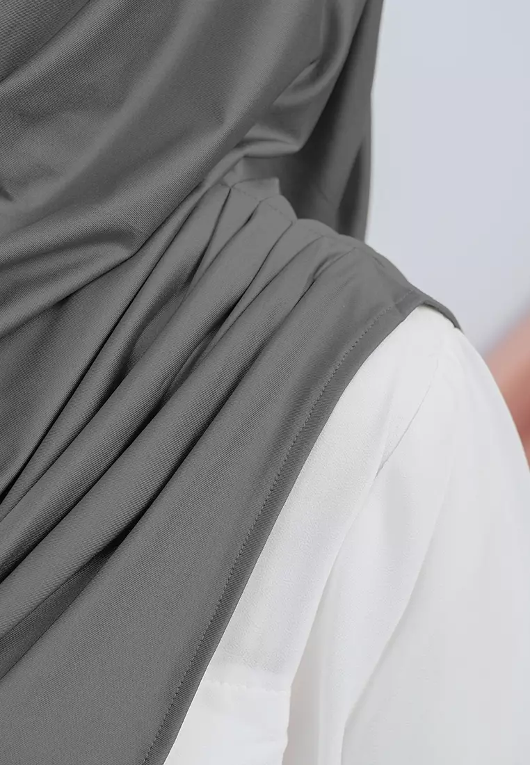 HIJAB INSTAN VALEEQA - DARK GREY