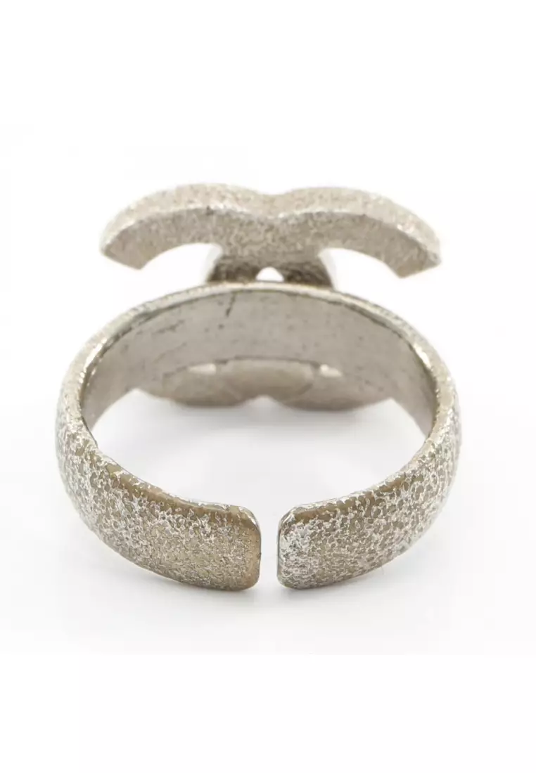 Buy Chanel Pre-Loved Chanel coco mark ring ring Silver B10A 2026