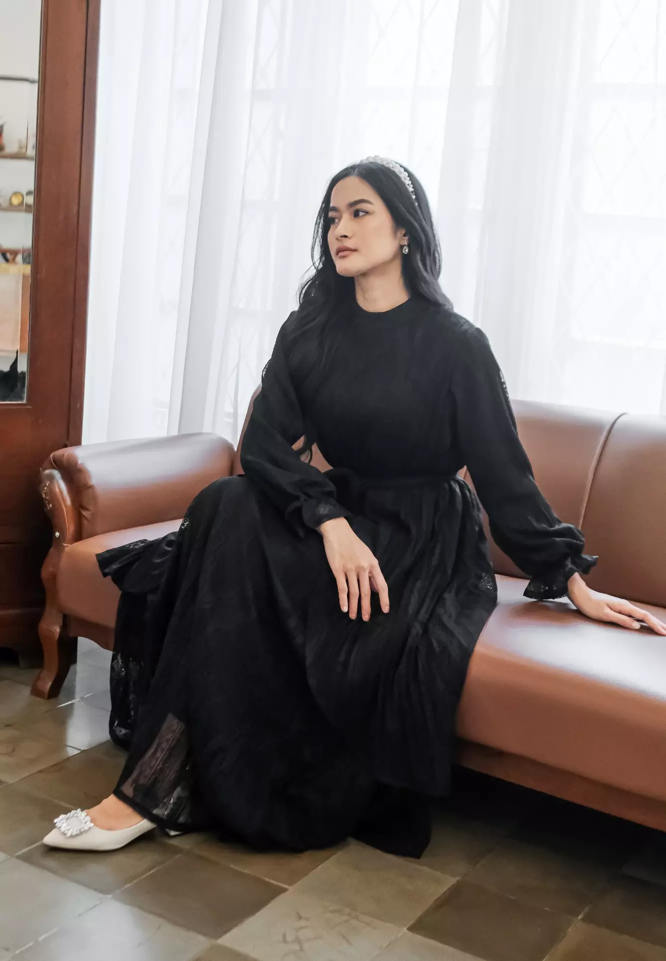 Lysandra Dress - Jet Black