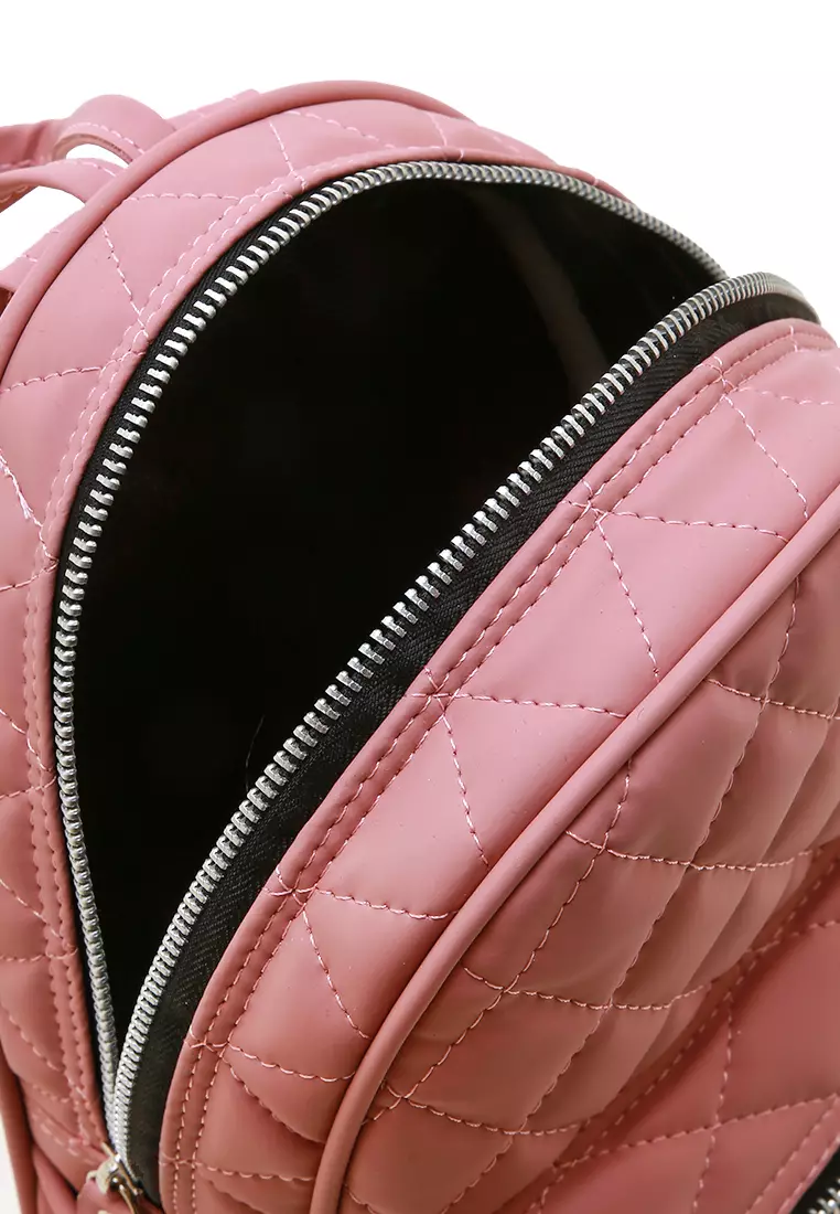 Mira Tas Ransel Wanita Design Simple Backpack Woman Premium Quality - Pink