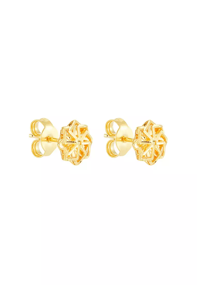 Buy Habib Habib Gold Earrings In 375 9k Yellow Gold Vx3dclke2212-y 2024 