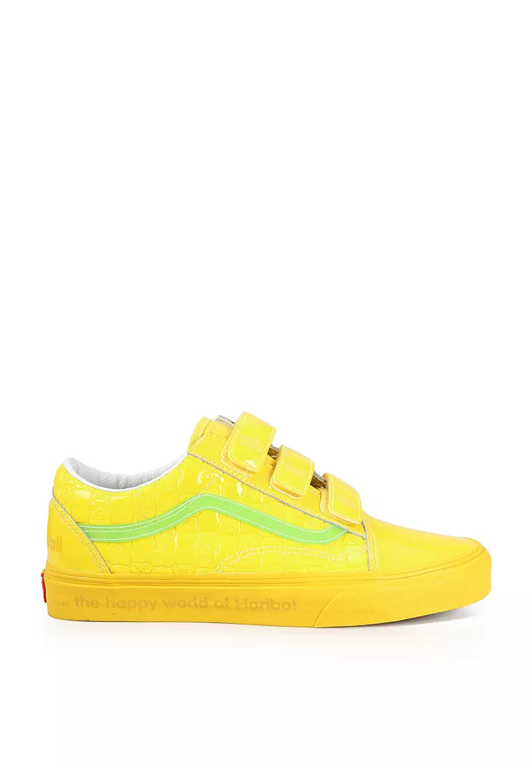 Yellow van sneakers on sale