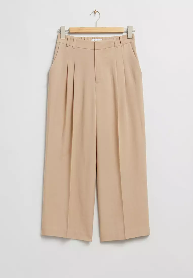 Tailored High Waist Trousers