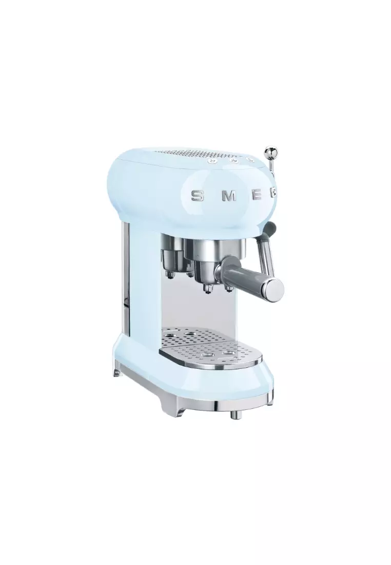 Buy SMEG Smeg 50'S Retro Style Coffee MachinePastel Blue Online