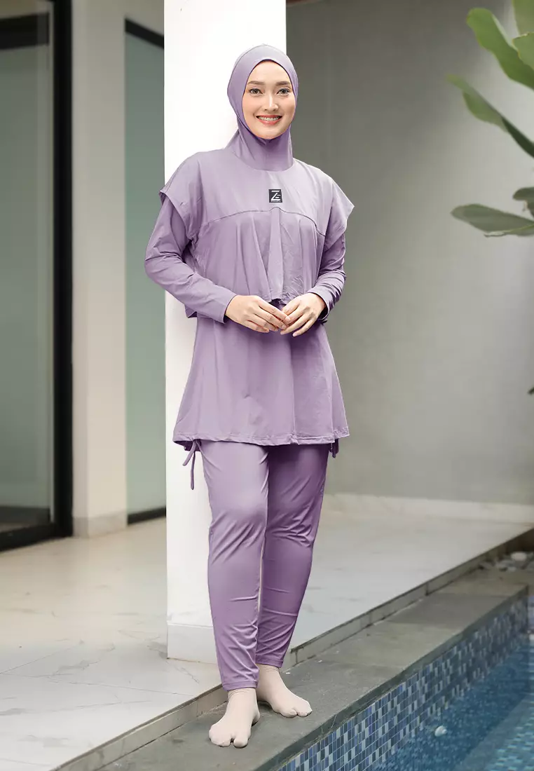 Baju Renang Muslimah Cetta Basic Swimwear Bigsize