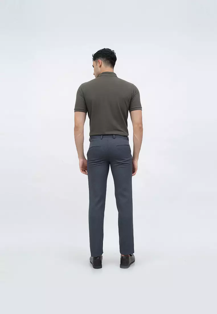 polo shirt baju kaos kerah polo slim houseofcuff abu tua