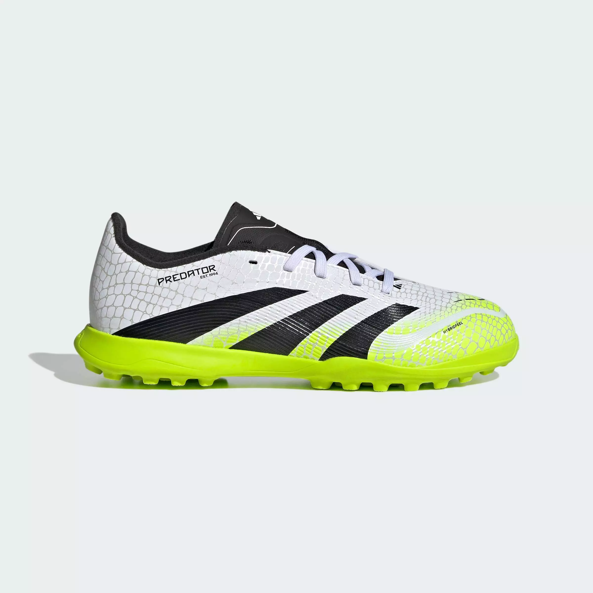 Football Predator League Turf Boots Kids Unisex White JI1149