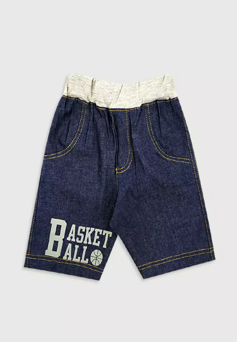 Wakakids Setelan Anak Laki Laki Basketball 3464 Kuning