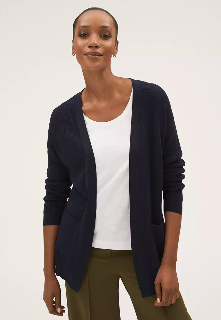 Edge to edge cardigan marks and spencer store