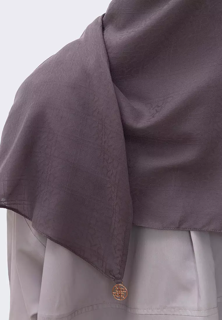 Ria Miranda Grey Kayra Instant Hijab