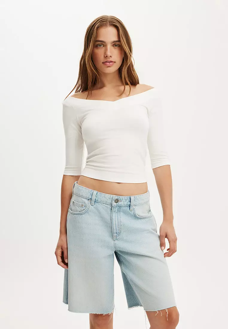Baggy Denim Shorts