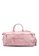 Bagstationz pink PU Trimmed Travel Duffle/Gym Bag B02B8AC1934188GS_3