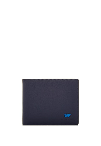 Braun Buffel navy Ikon Centre Flapwallet  With Coin Compartment 72128AC62969FFGS_1