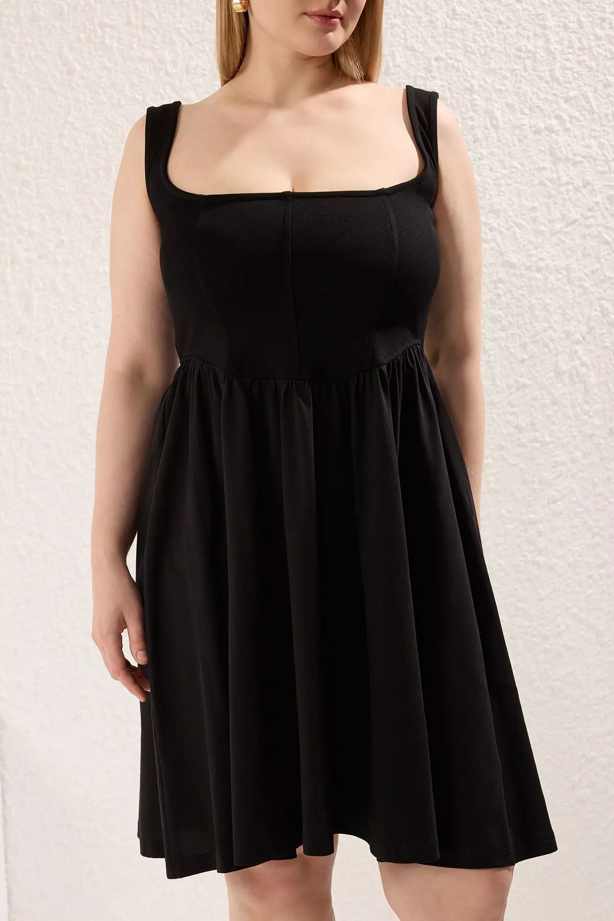 Plus Size Cotton Dress