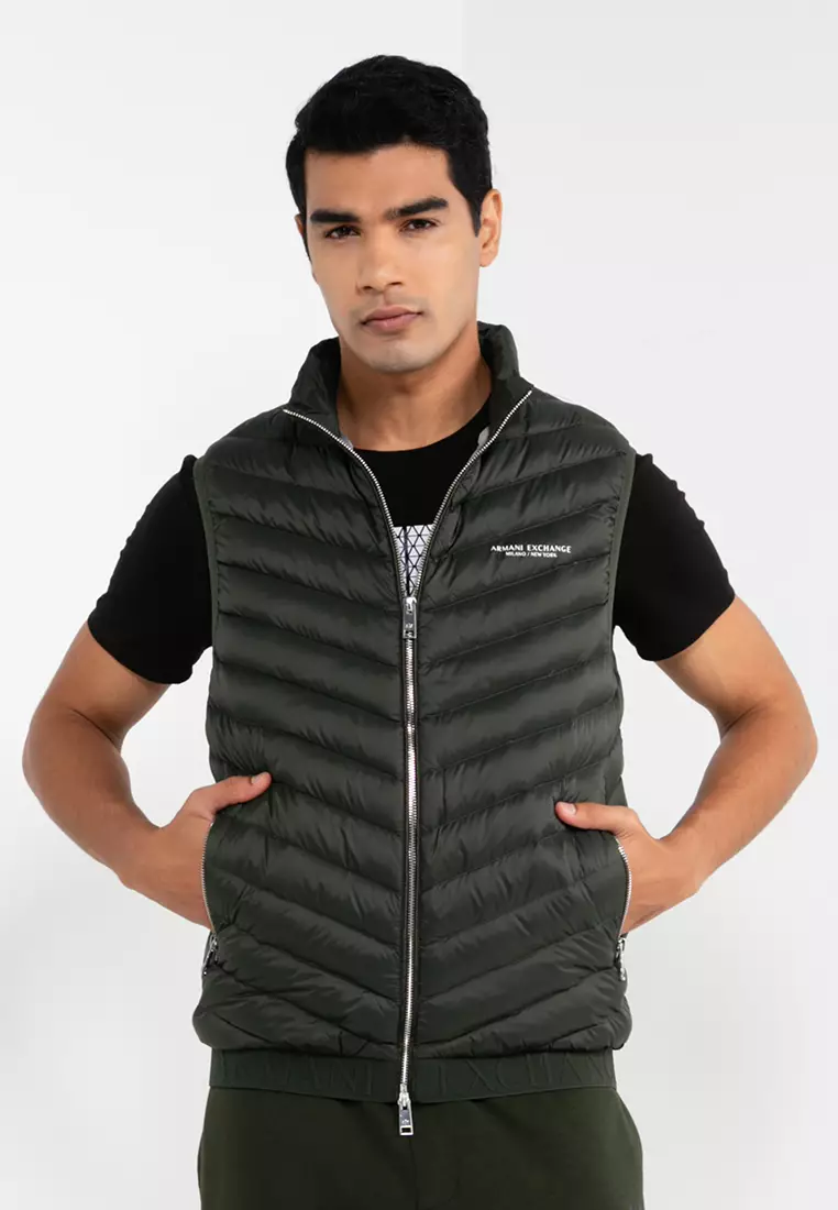 Armani exchange hotsell puffer vest