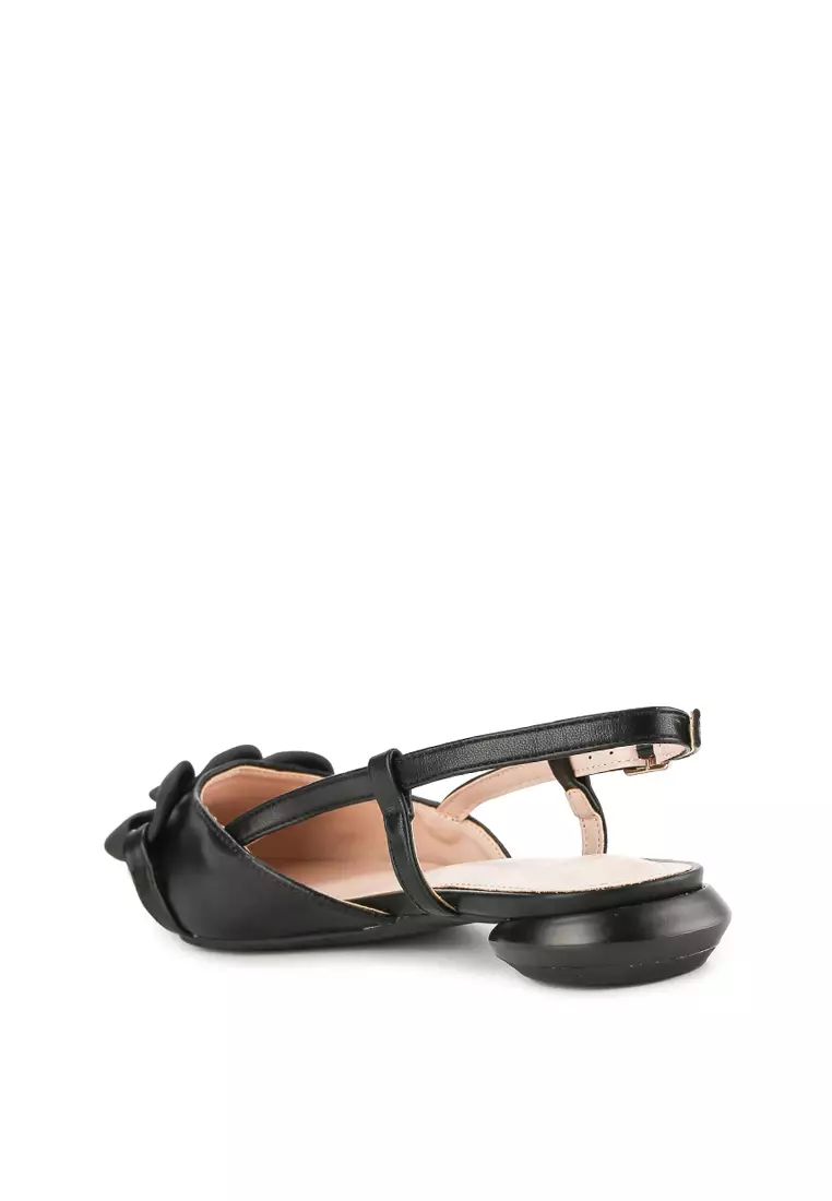 FERNANDA J2384-1 SLINGBACK SHOES BLACK