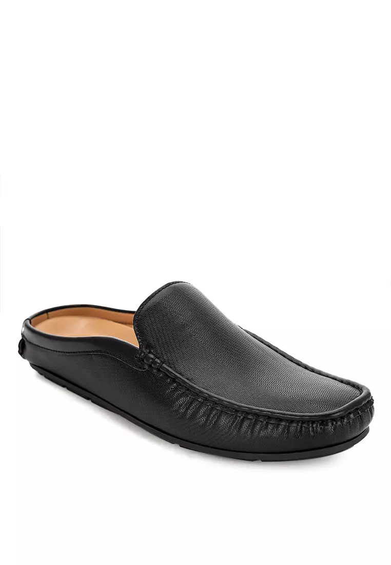 Loafer leather shoes for sale on sale