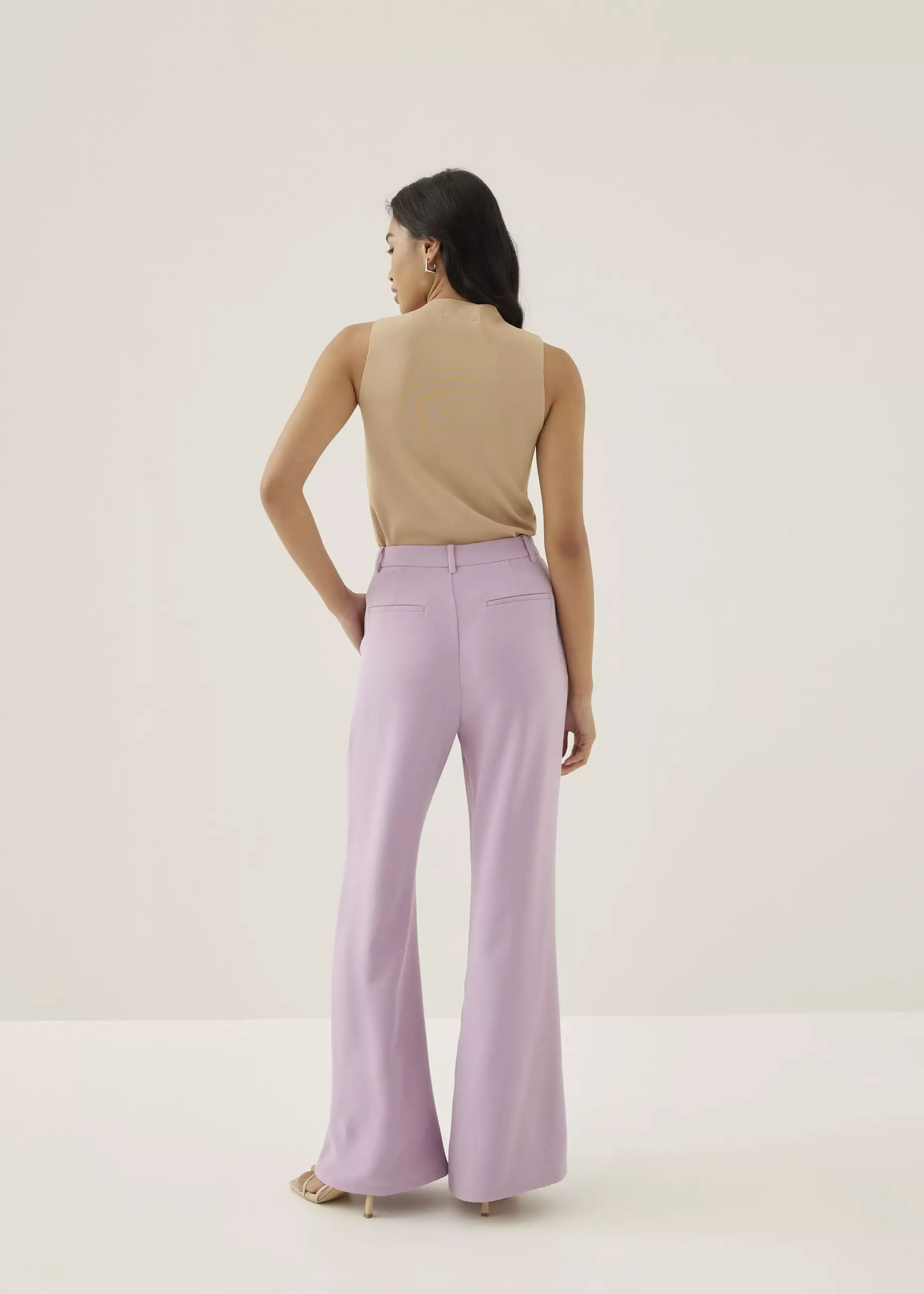 Celana Wanita - Pvara Regular Flare Pants