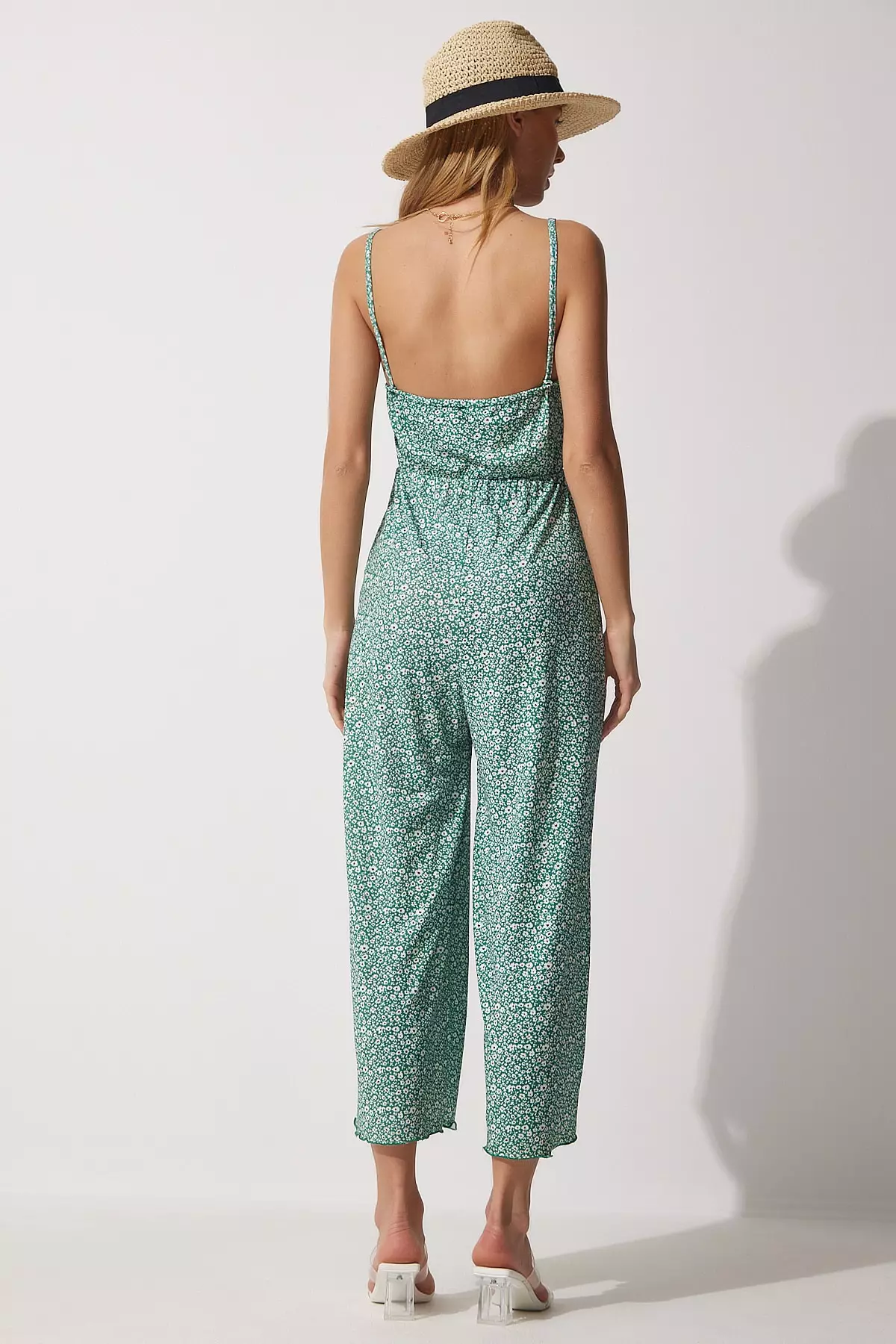 Floral Print Jumpsuit