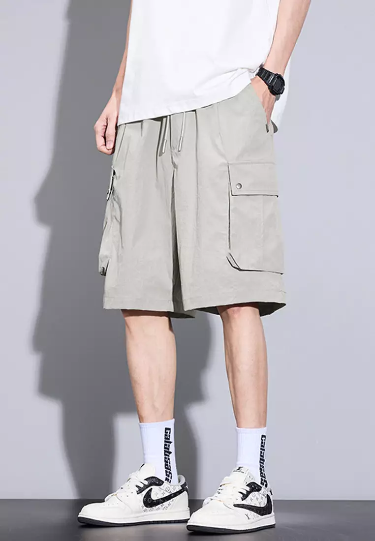 Drawstring Casual Shorts