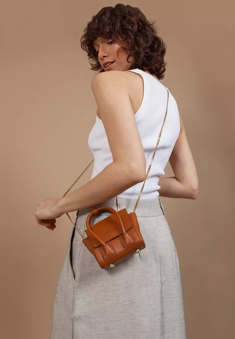 [Online Exclusive] UNNI Nano Top Handle Bag - Red