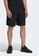 ADIDAS black adicolor trefoil plisse shorts 37561AA1CD35C4GS_5